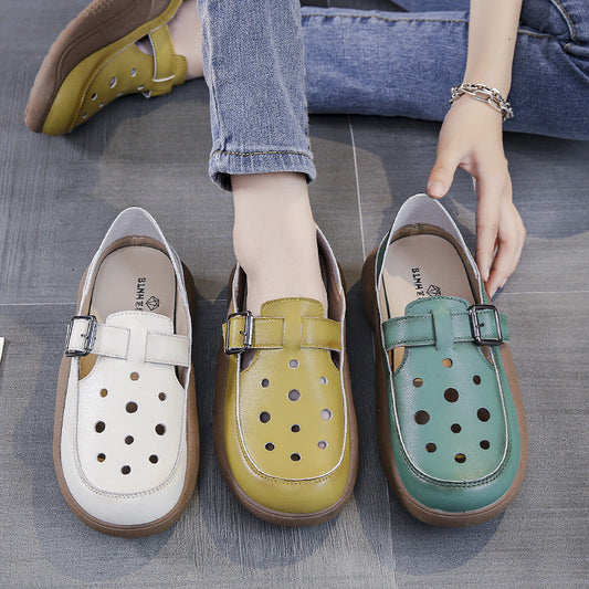 Dorelia | Lightweight Buckle Strap Comfort Shoes