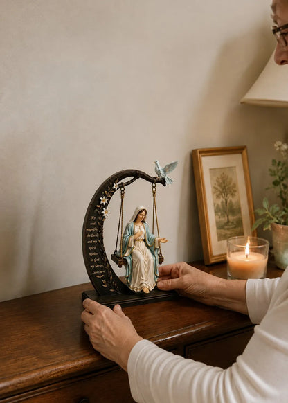 Elowenna | Blessed Mary Swing Statue