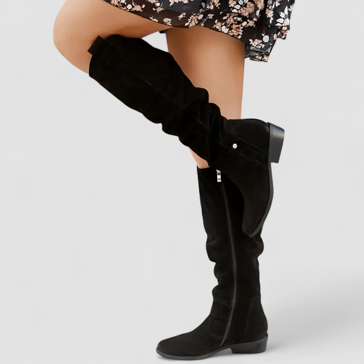 Saskia | Relaxed Slouchy Knee High Boots