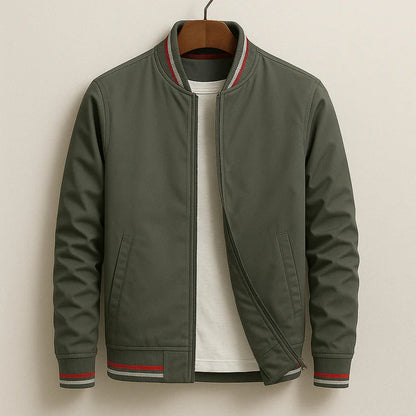 Westley | Ribbed Collar Casual Jacket