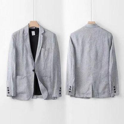 Kaelric | Breathable Linen Blazer & Trouser Set