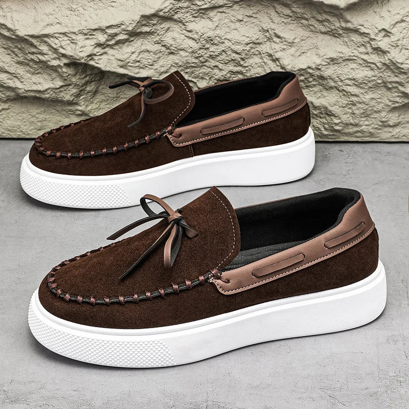 Nolan | Classic Stitch Detail Loafers