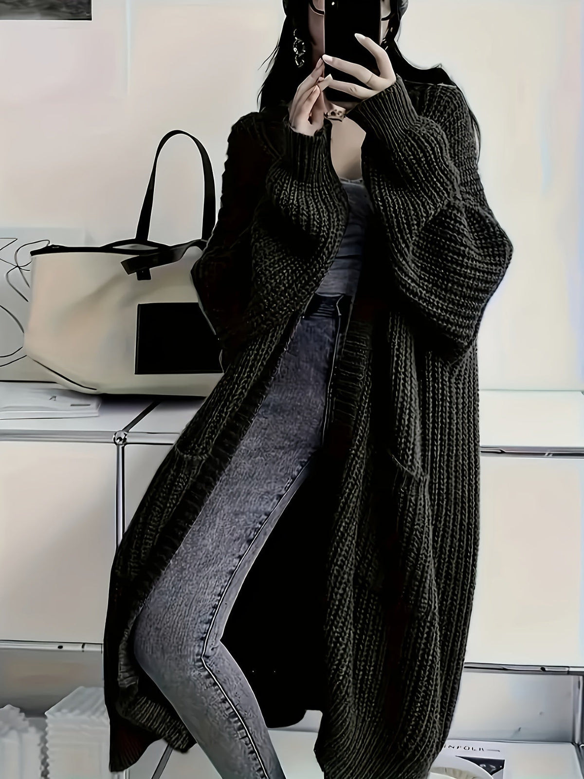 Leonora | Relaxed Balloon Sleeve Cardigan