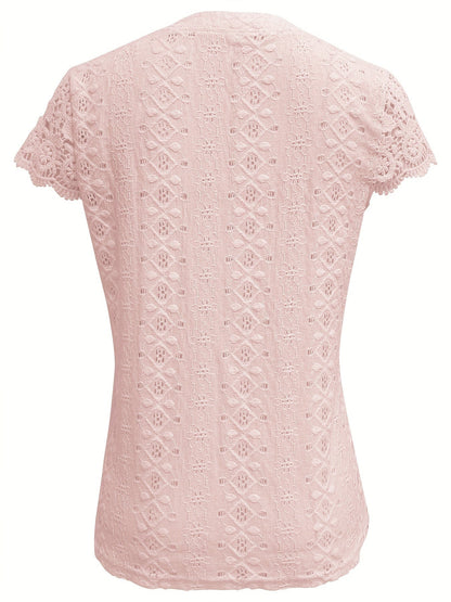 Fioressa | Vintage Eyelet Lace Blouse