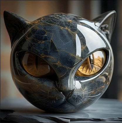 Nerolia | Majestic Cat Head Ornament