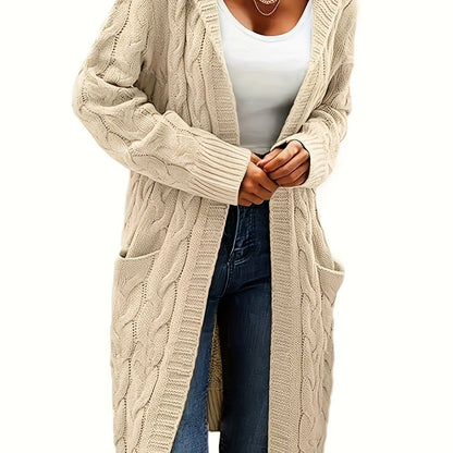 Kessara | Cozy Open Front Pocket Cardigan