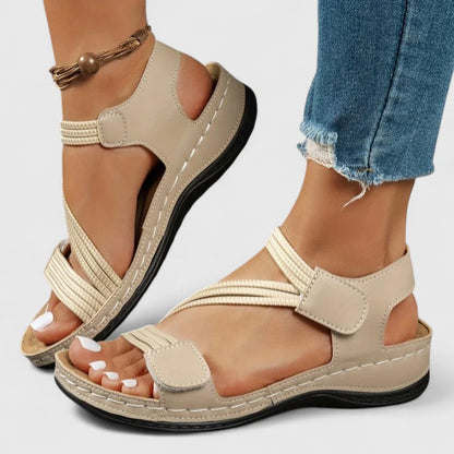 Velina | Cushioned Open Toe Sandals
