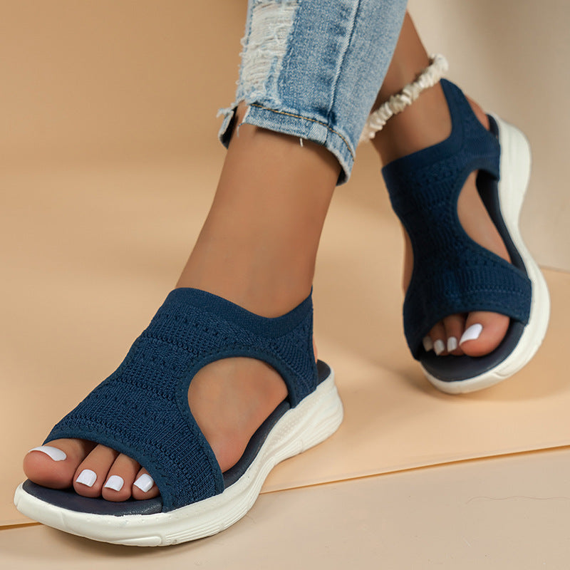 Averelle | Breathable Knit Walking Sandals