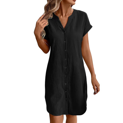 Delyse | Soft Touch Casual Mini Dress