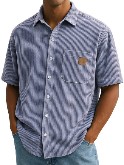 Fordham | Soft Ribbed Summer Shirt