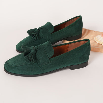 Corvella | Tassel Detail Slip On Loafers