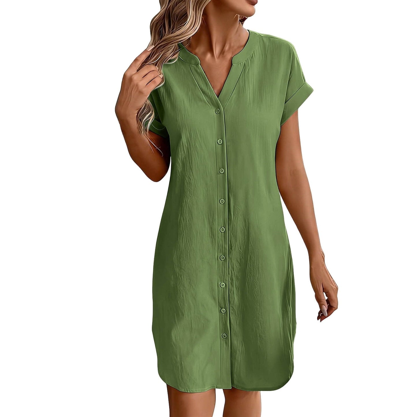 Delyse | Soft Touch Casual Mini Dress