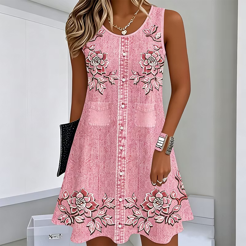 Eulina | Relaxed Floral Summer Dress