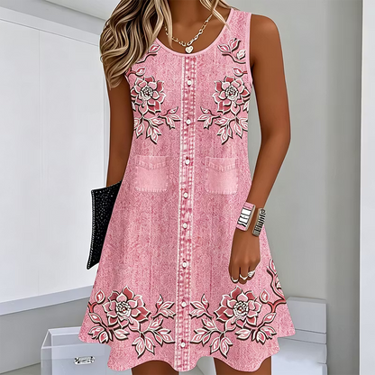 Eulina | Relaxed Floral Summer Dress