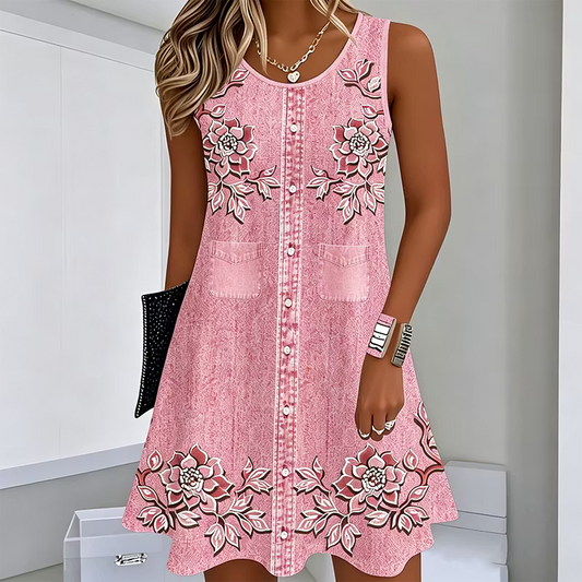 Eulina | Relaxed Floral Summer Dress