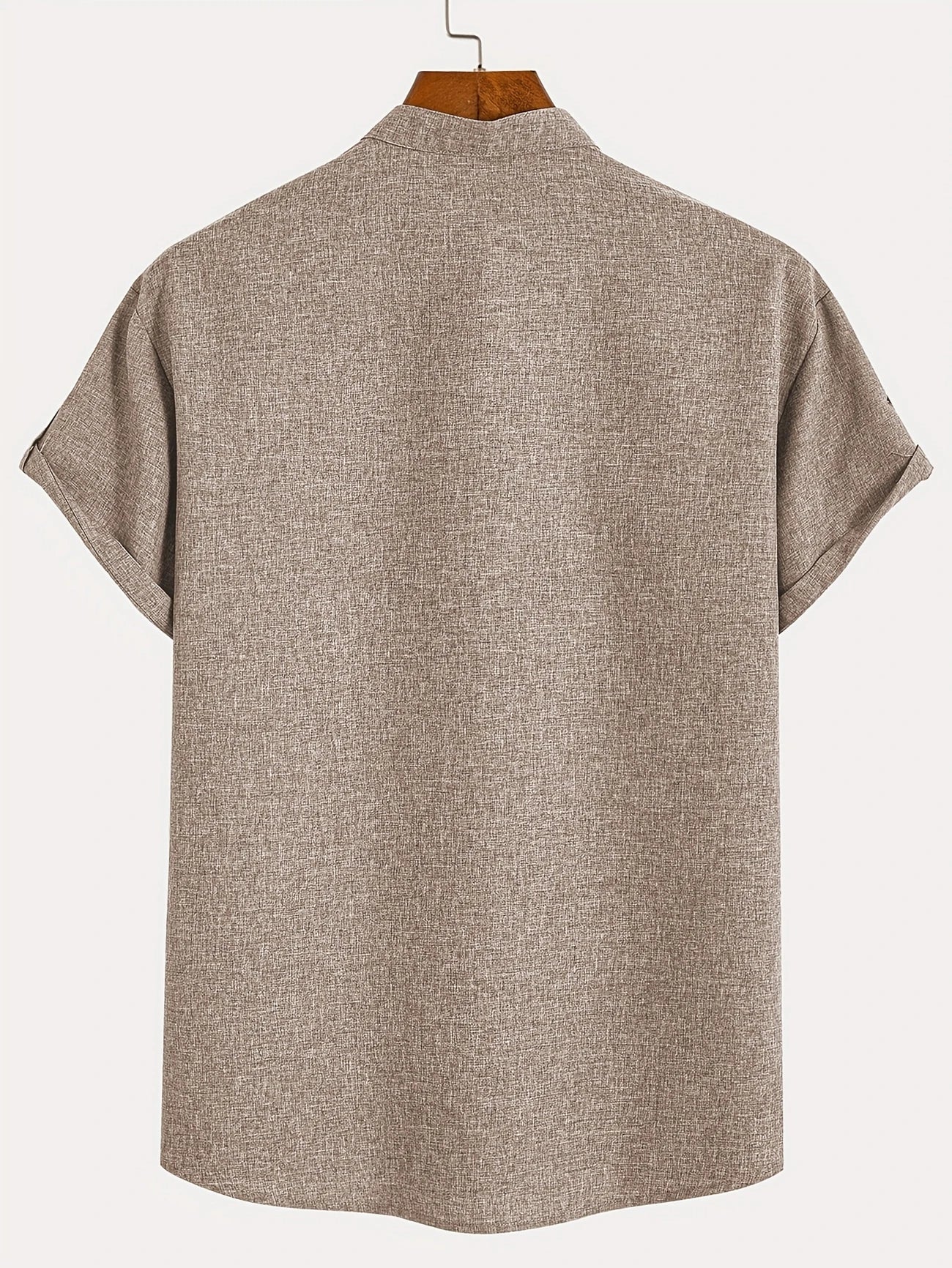 Tavrion | Henley Collar Casual Summer Shirt