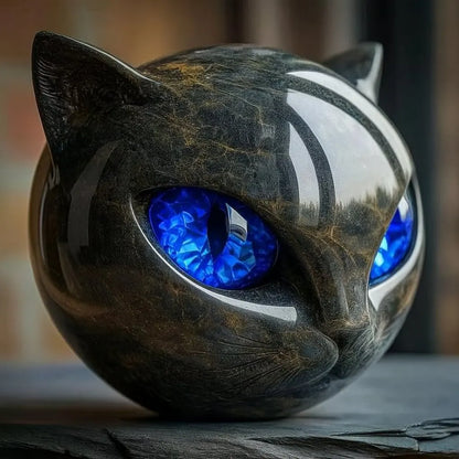 Nerolia | Majestic Cat Head Ornament