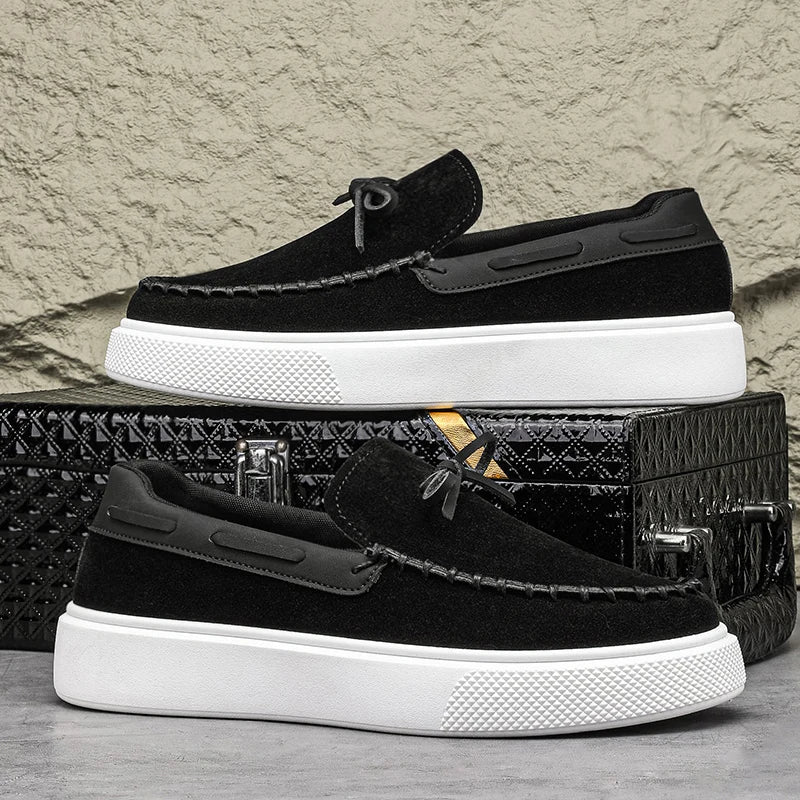 Nolan | Classic Stitch Detail Loafers
