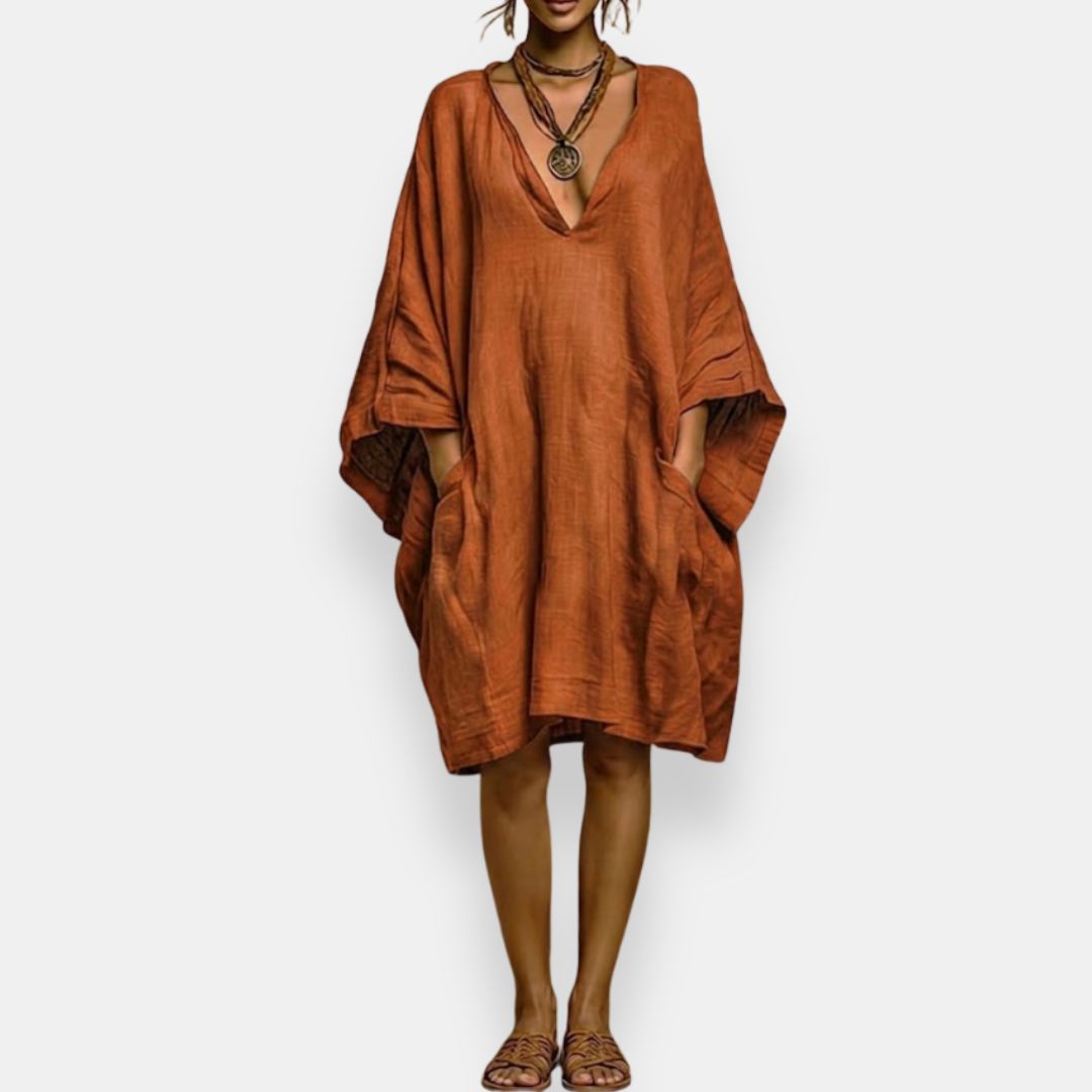 Rhiannon | Lightweight Pocket Tunic Dress