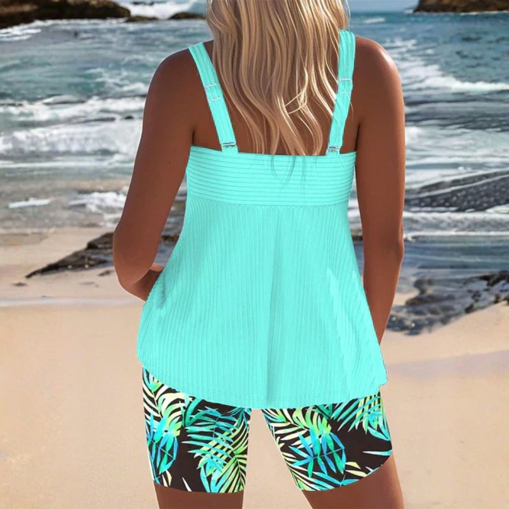 Nerelle | Tropical Print Two Piece Set