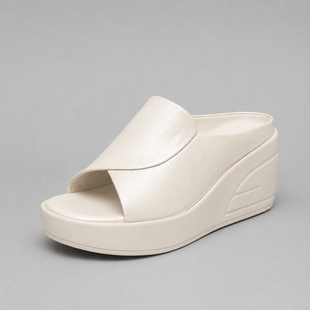 Orlessa | Soft Step Wedge Slide Sandals