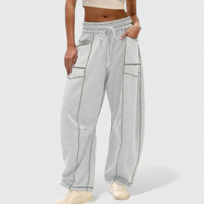 Floriane | Effortless Wide Leg Lounge Trousers