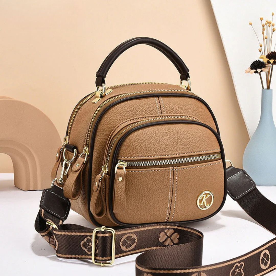 Coraline | Zip Front Everyday Crossbody Bag
