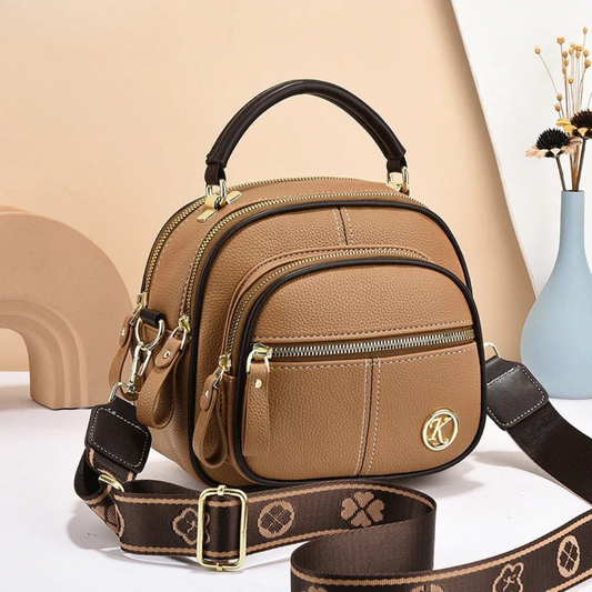 Coraline | Zip Front Everyday Crossbody Bag