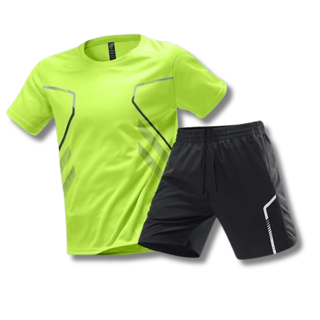 Niall | Lightweight Sports T Shirt And Shorts Set