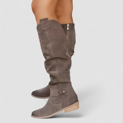 Saskia | Relaxed Slouchy Knee High Boots