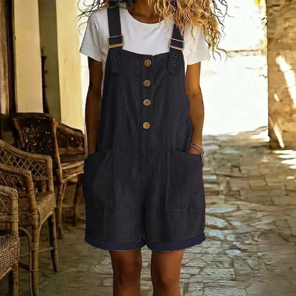 Briar | Relaxed Utility Short Romper