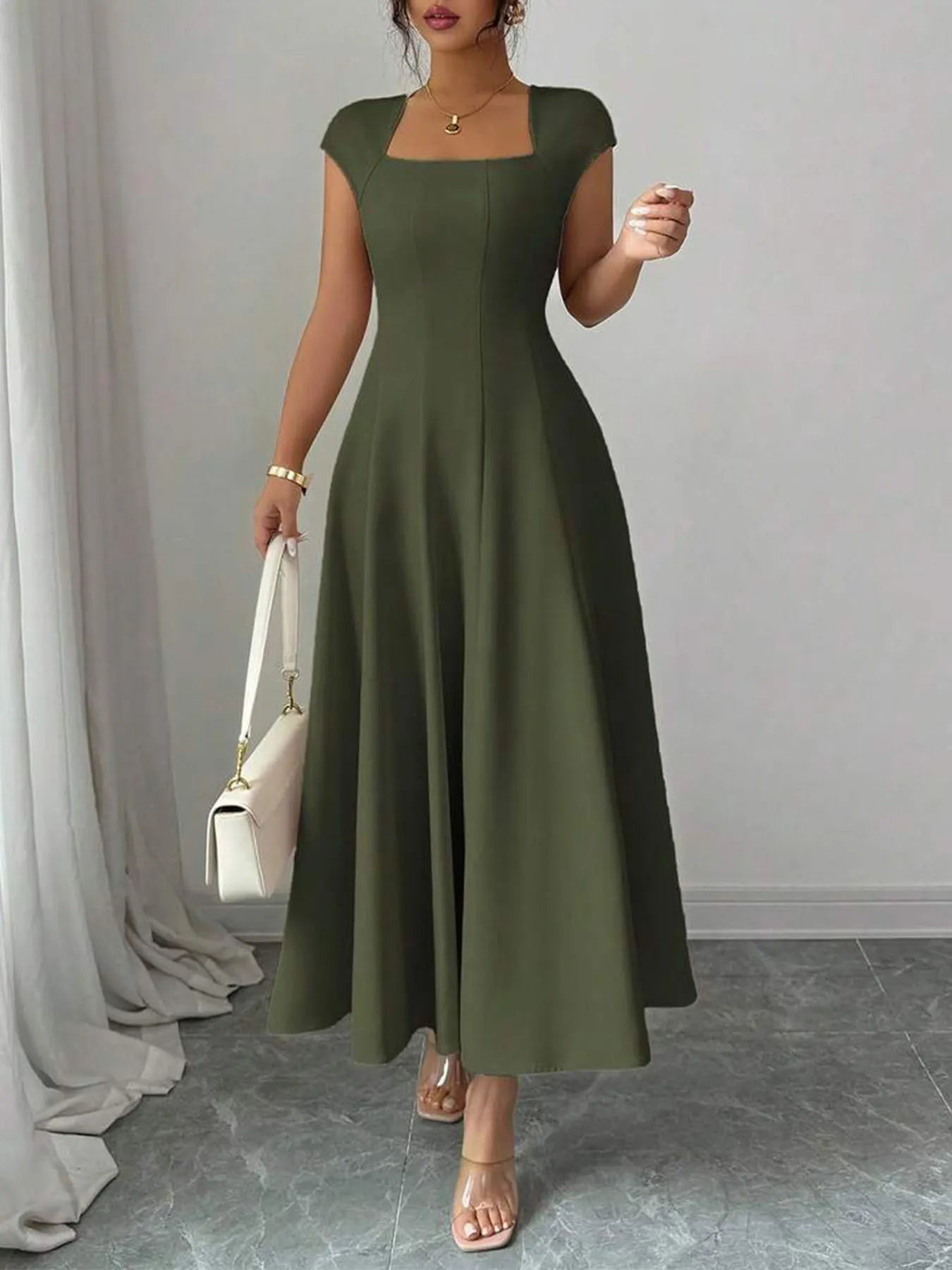 Liorabelle | Flattering A-Line Maxi Dress