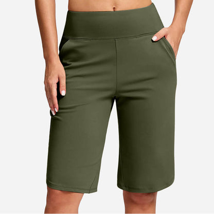 Novelia | Soft Touch Pocket Bermuda Shorts