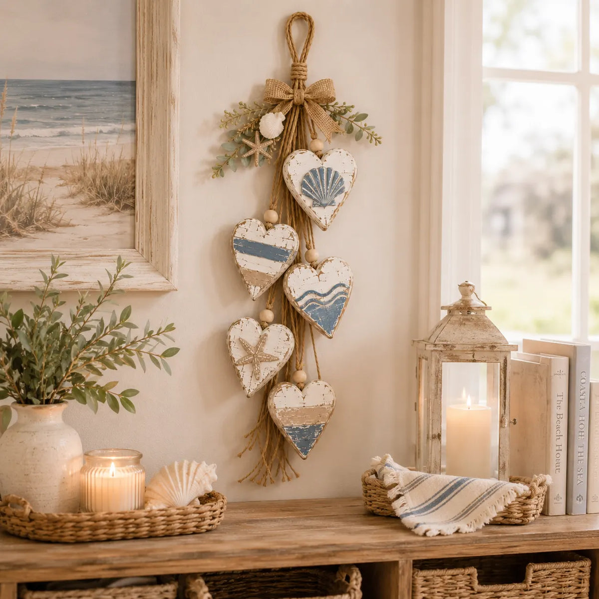 Zarelia | Decorative Hanging Heart Lights