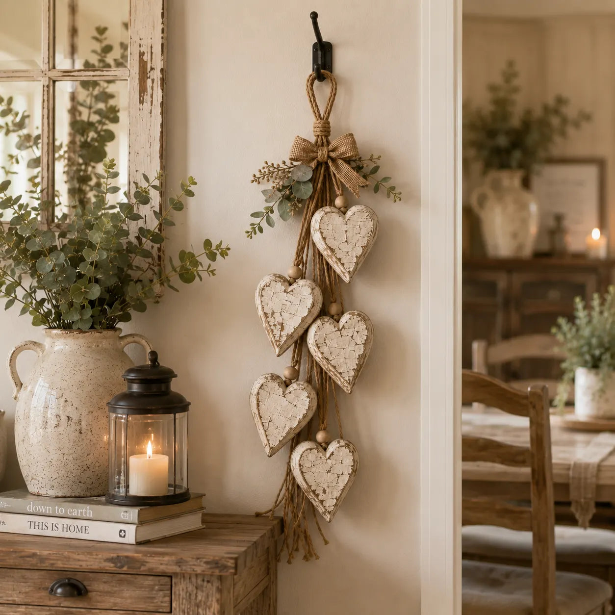 Zarelia | Decorative Hanging Heart Lights