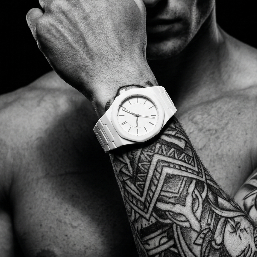 Preston | Modern Geometric Link Watch