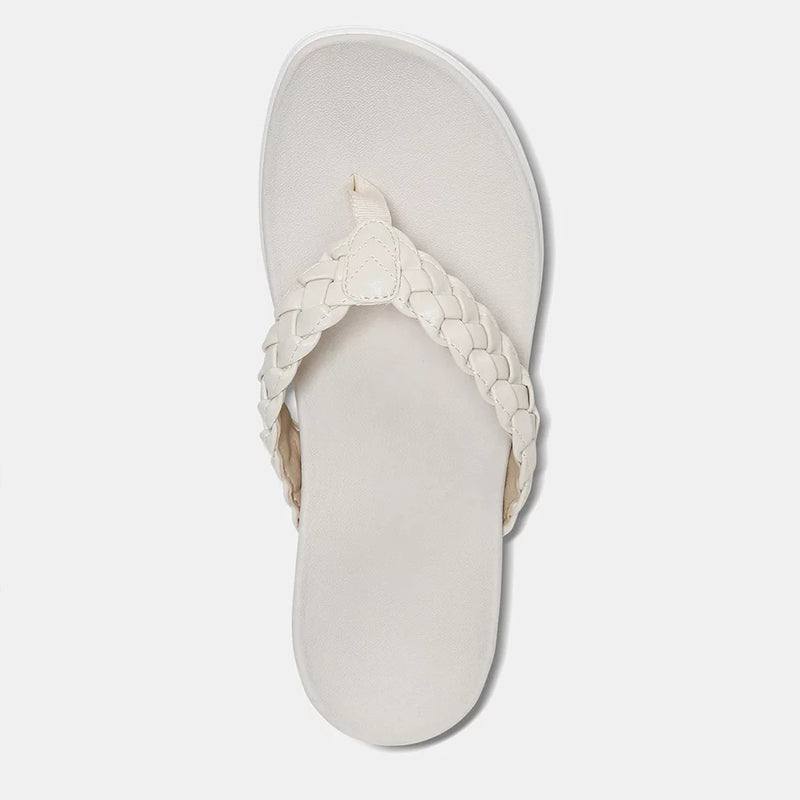 Aurelle | Plaited Comfort Platform Sandals