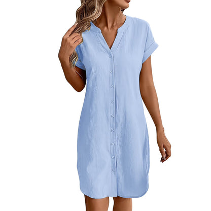 Delyse | Soft Touch Casual Mini Dress