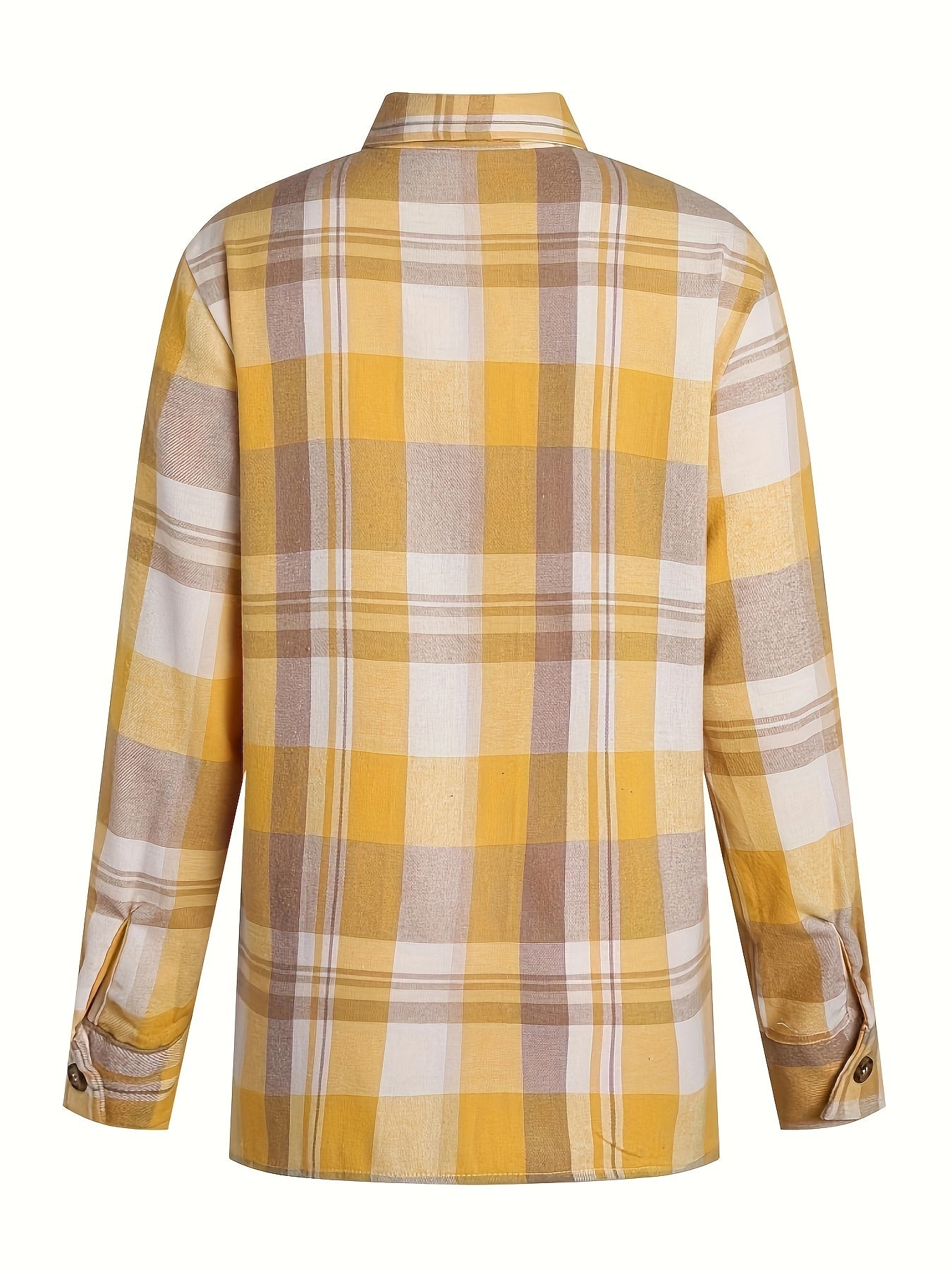 Greylise | Casual Button Front Checked Shirt