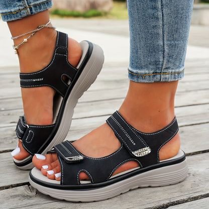 Bravelle | Adjustable Cushioned Walking Sandals