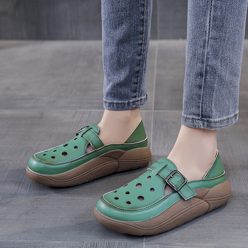 Dorelia | Lightweight Buckle Strap Comfort Shoes