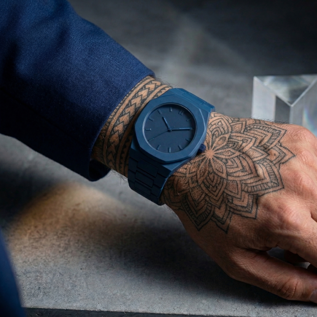 Preston | Modern Geometric Link Watch