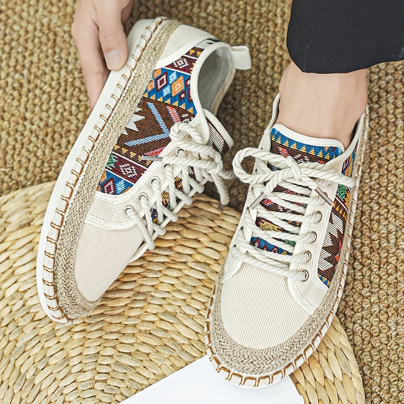 Yardley | Woven Detail Casual Sneakers