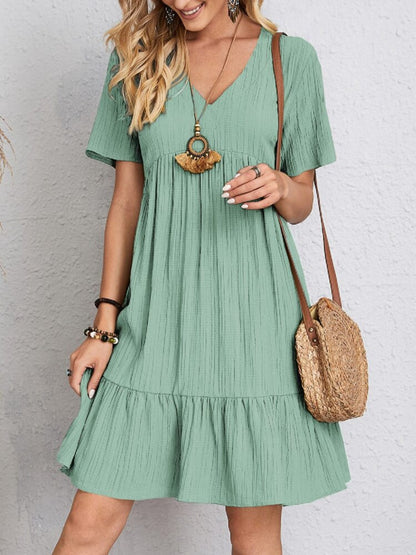 Kerensa | Relaxed Fit Babydoll Mini Dress