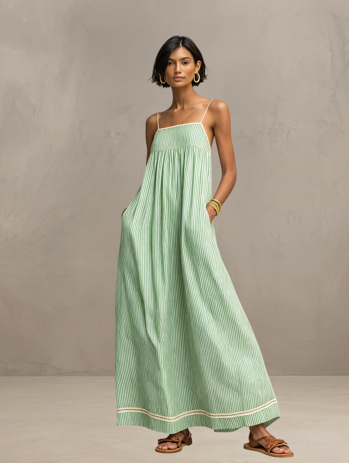 Zarella | Pocket Detail Summer Maxi Dress
