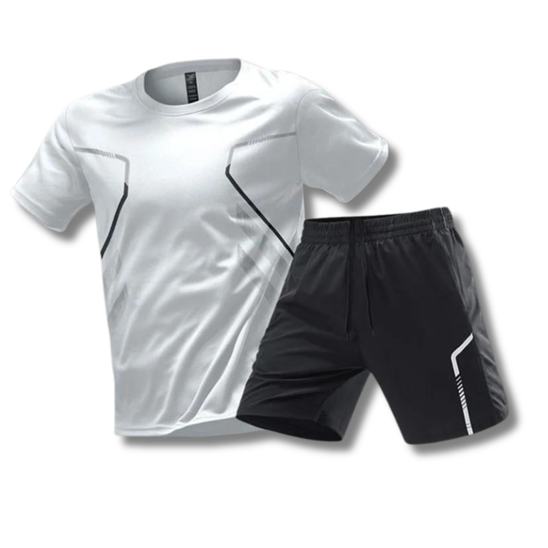 Niall | Lightweight Sports T Shirt And Shorts Set