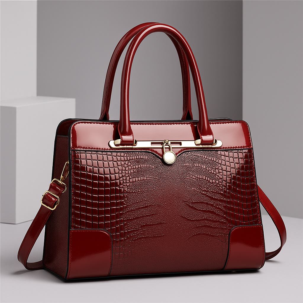 Zoravie | Luxe Textured Shoulder Handbag
