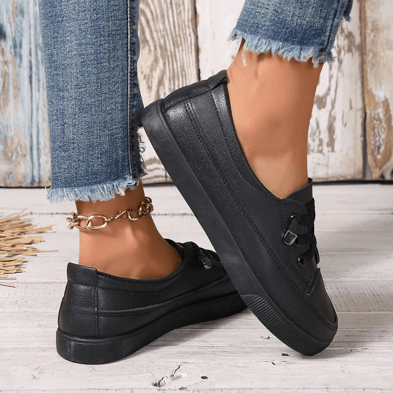 Dovelyn | Supportive Casual Lace Up Sneakers
