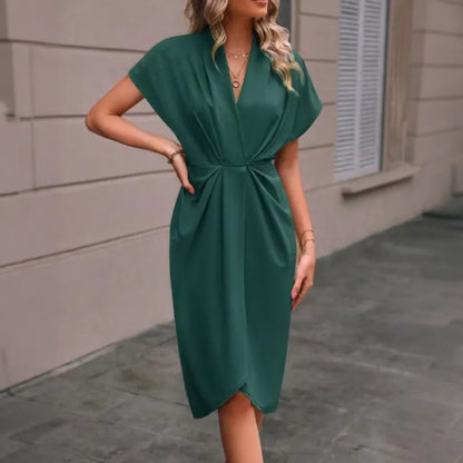 Hadrielle | Soft Drape Wrap Dress