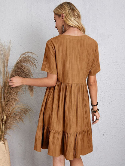 Kerensa | Relaxed Fit Babydoll Mini Dress
